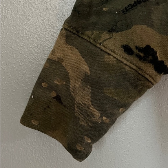 Under Armour Project Rock USA Camo Loose Fit Pullover Sweatshirt Women’s XL - Picture 6 of 11